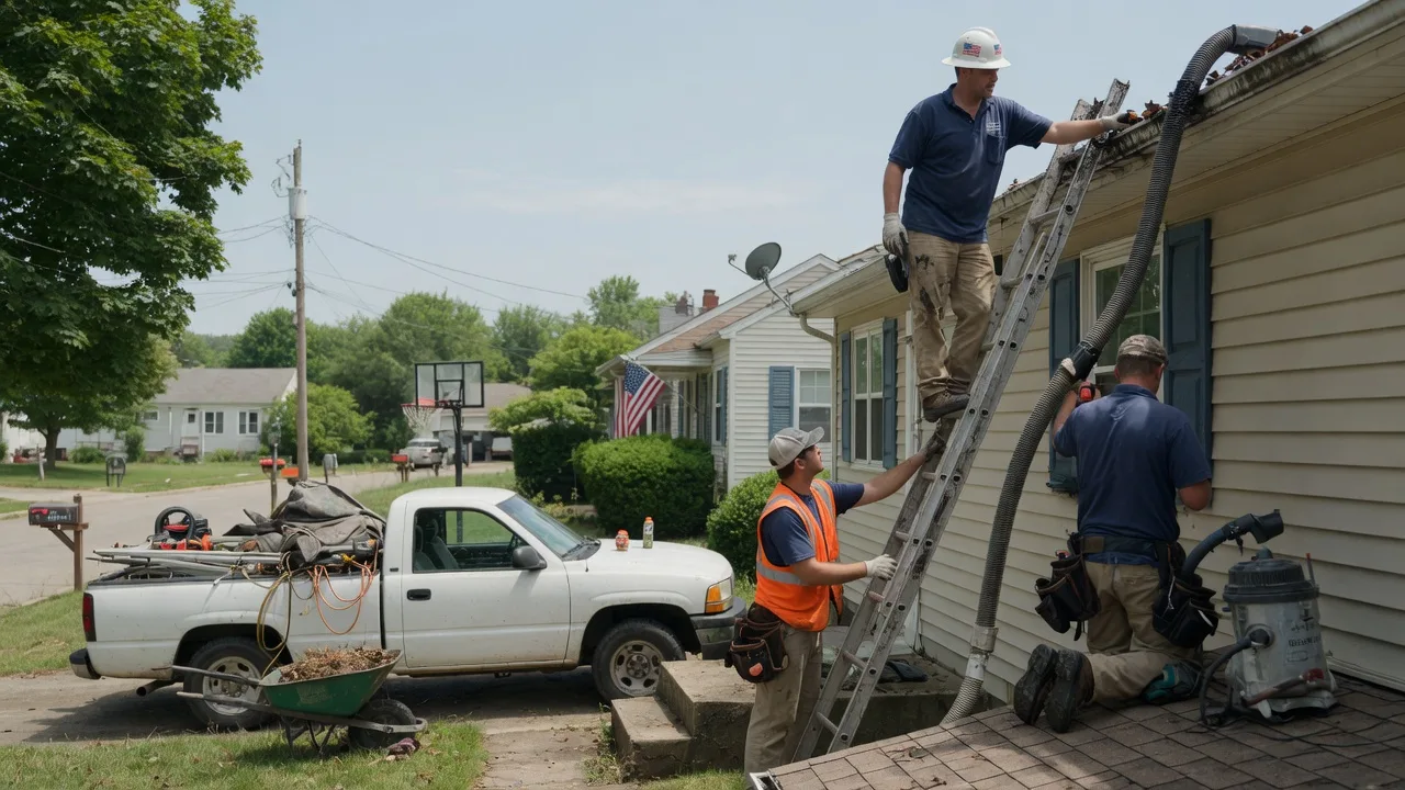 Gutter Installation in Elvaston, IL near me